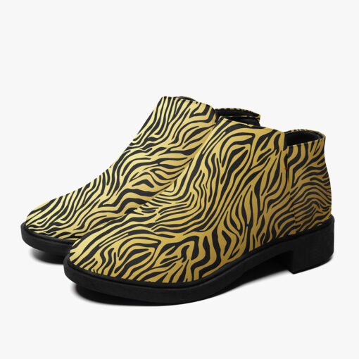 Golden Zebra Fashion Boots - Image 5