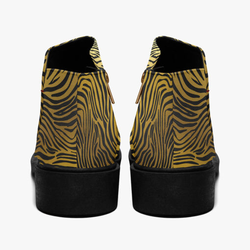 Golden Zebra Fashion Boots - Image 6