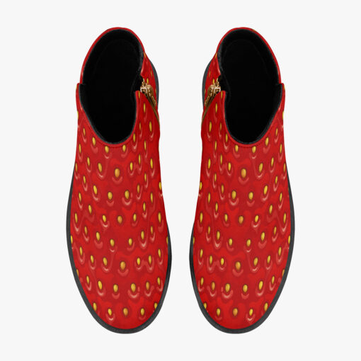 Strawberry Texture Fashion Boots - Image 7