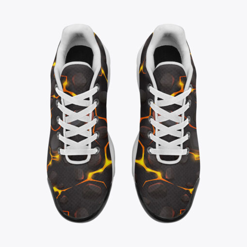 Liquid Hot Lava Cracks Cushion Air Sneakers - Image 6