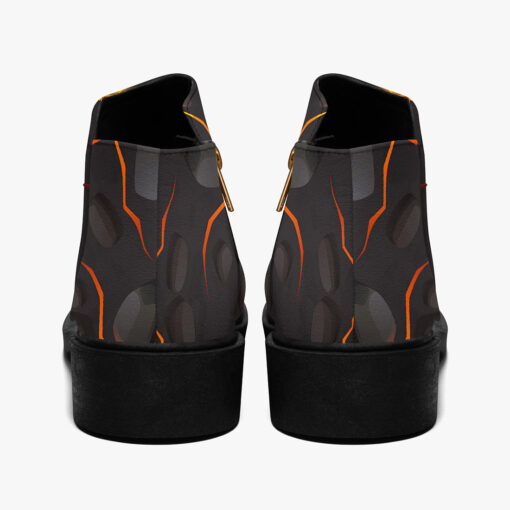 Liquid Hot Lava Cracks Fashion Boots - Image 6