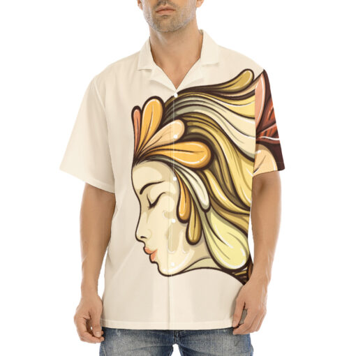 Multicolor Face Art Hawaiian Shirt