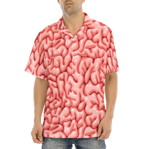 Brain Texture Hawaiian Shirt