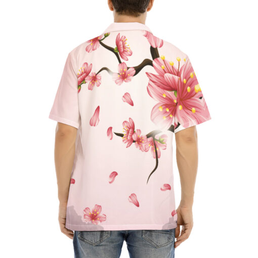 Cherry Blossoms Sakura Hawaiian Shirt - Image 4