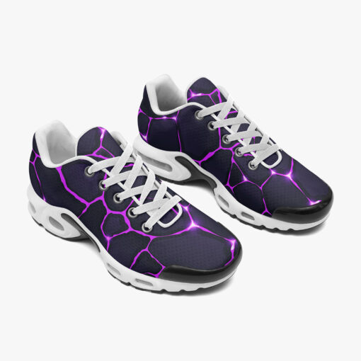 Cracked Purple Magic Glow Cushion Air Sneakers