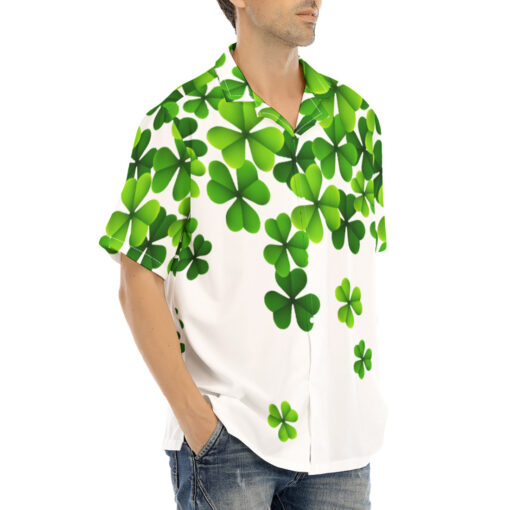 Clover Leaves Hawaiian Shirt - Image 2