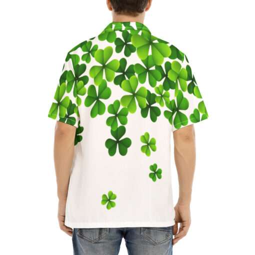 Clover Leaves Hawaiian Shirt - Image 4