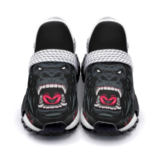 Gorilla Angry Face Mesh Sneakers - Image 4