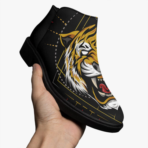 Tiger Print Fashion Boots - Image 3