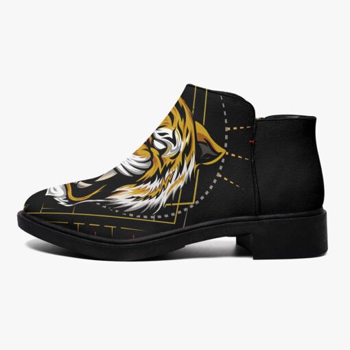 Tiger Print Fashion Boots - Image 4