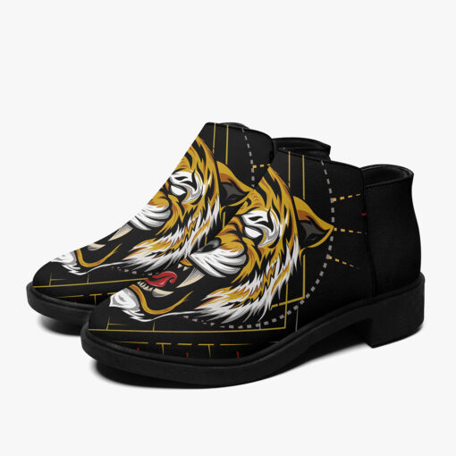 Tiger Print Fashion Boots - Image 5