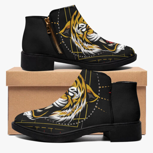 Tiger Print Fashion Boots - Image 2