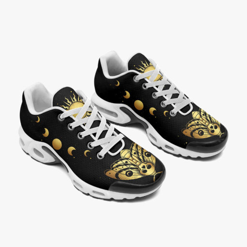 Esoteric Death Moth Moon and Sun Cushion Air Sneakers