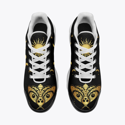 Esoteric Death Moth Moon and Sun Cushion Air Sneakers - Image 6