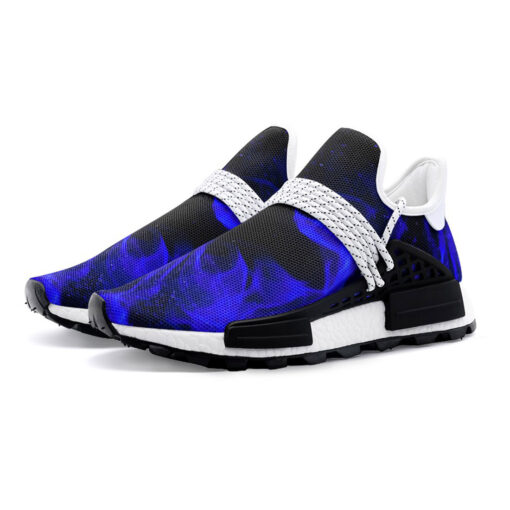 Blue Fire Mesh Sneakers - Image 2