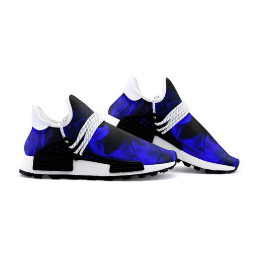 Blue Fire Mesh Sneakers - Image 3