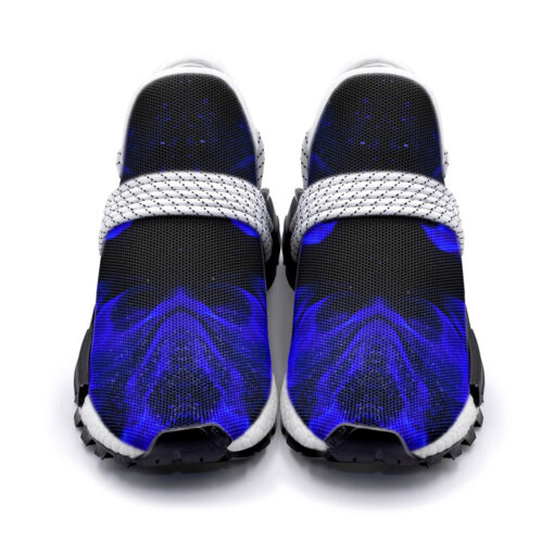 Blue Fire Mesh Sneakers - Image 4