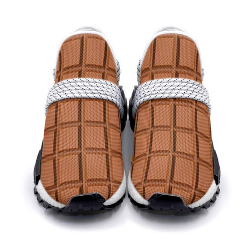 Chocolate Bar Mesh Sneakers - Image 4