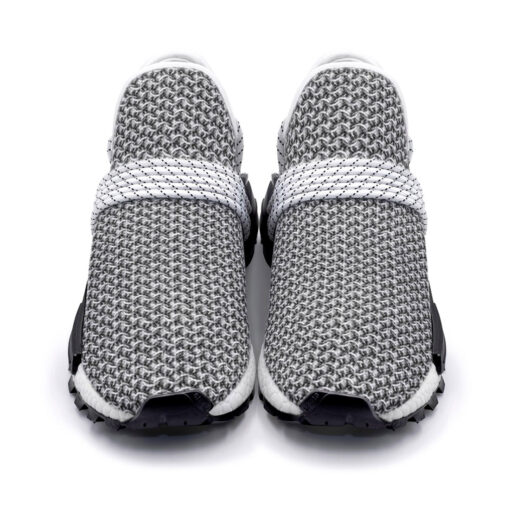 Chainmail Pattern Mesh Sneakers - Image 4