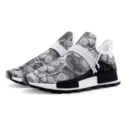 Inverted Skulls Camouflage Mesh Sneakers - Image 2