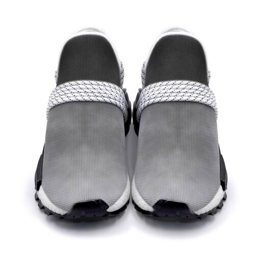 White Smoke Mesh Sneakers - Image 4