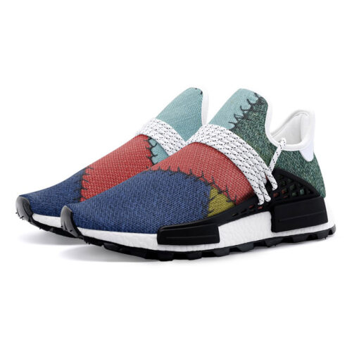 Patchwork Upholstery Mesh Sneakers - Image 2