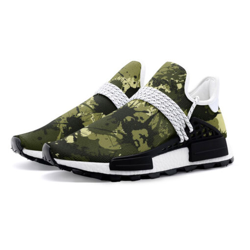 Ink Paint Splashes Camouflage Mesh Sneakers - Image 2