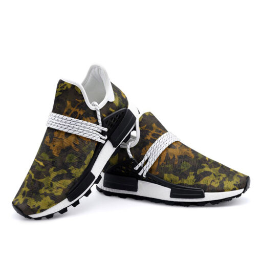 Dirty Army Camouflage Mesh Sneakers