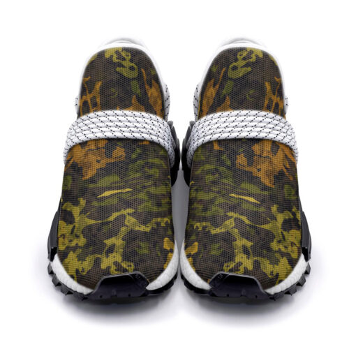 Dirty Army Camouflage Mesh Sneakers - Image 4